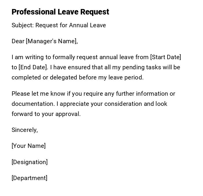 Professional Leave Request Professional Leave Request