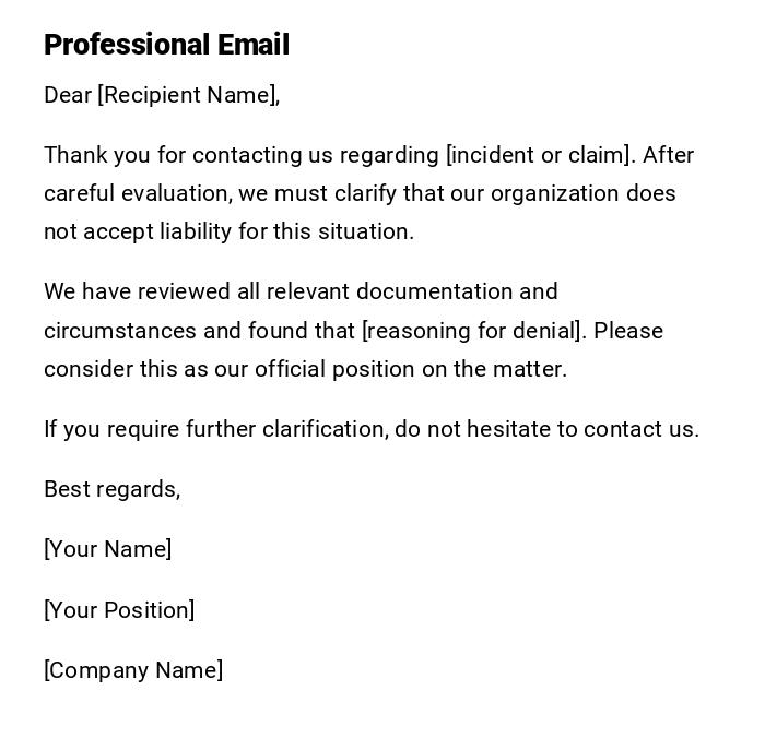 Professional Email Professional Email