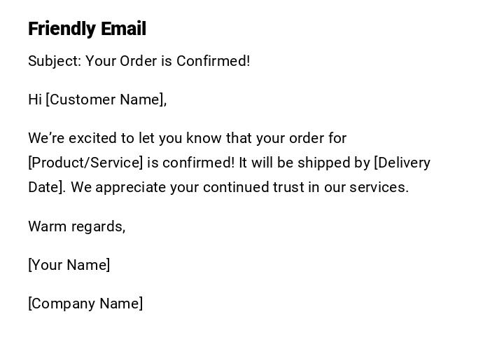 Friendly Email Friendly Email